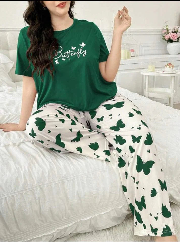 Butterfly Lounge Wear Set