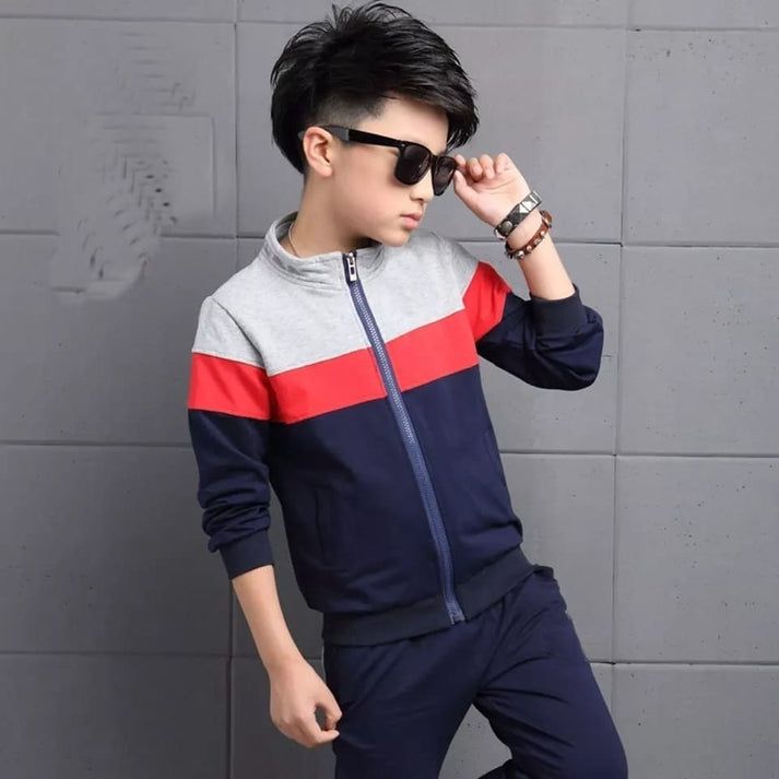 KIDS WINTER PANEL TRACKSUIT