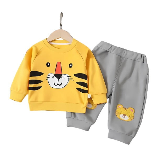 Kids Tracksuit In Style Printed T-shirt and short trouser for kids