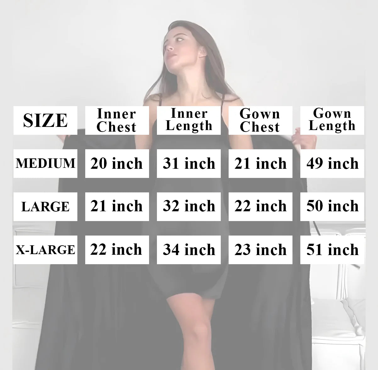 Silk Serenity 3pcs Set panty+Inner+Gown
