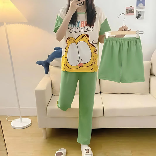 Women Cartoon Pajama Fashion Nightsuit