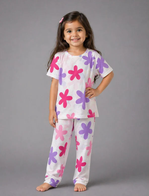 Floral Printed Kids Wear