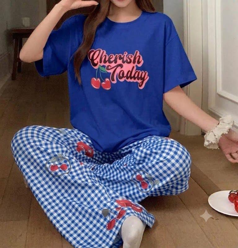 Cherish Today Printed Lounge Wear