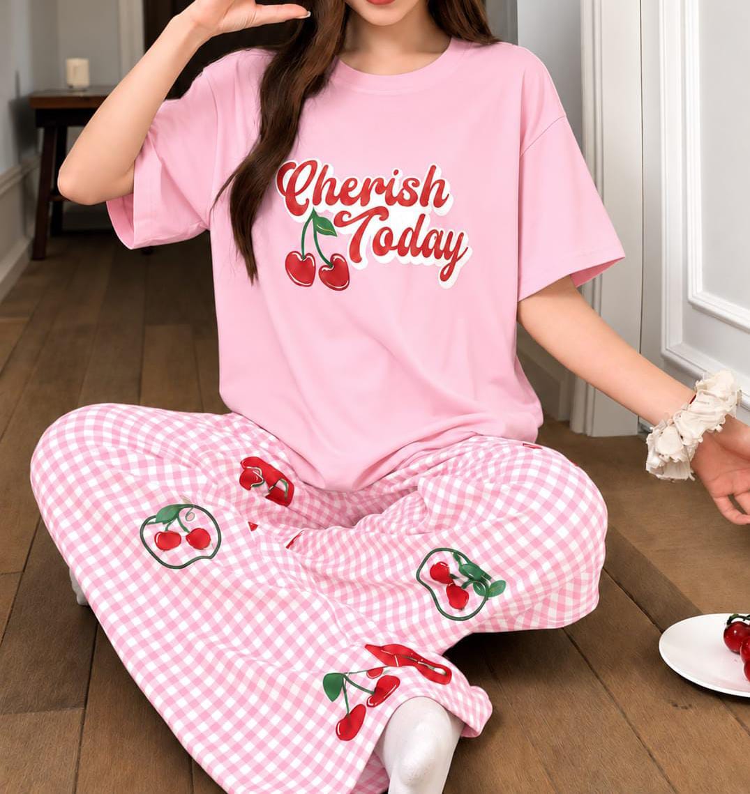 Cherish Today Printed Lounge Wear