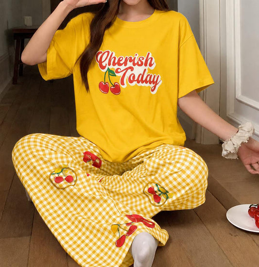 Cherish Today Printed Lounge Wear