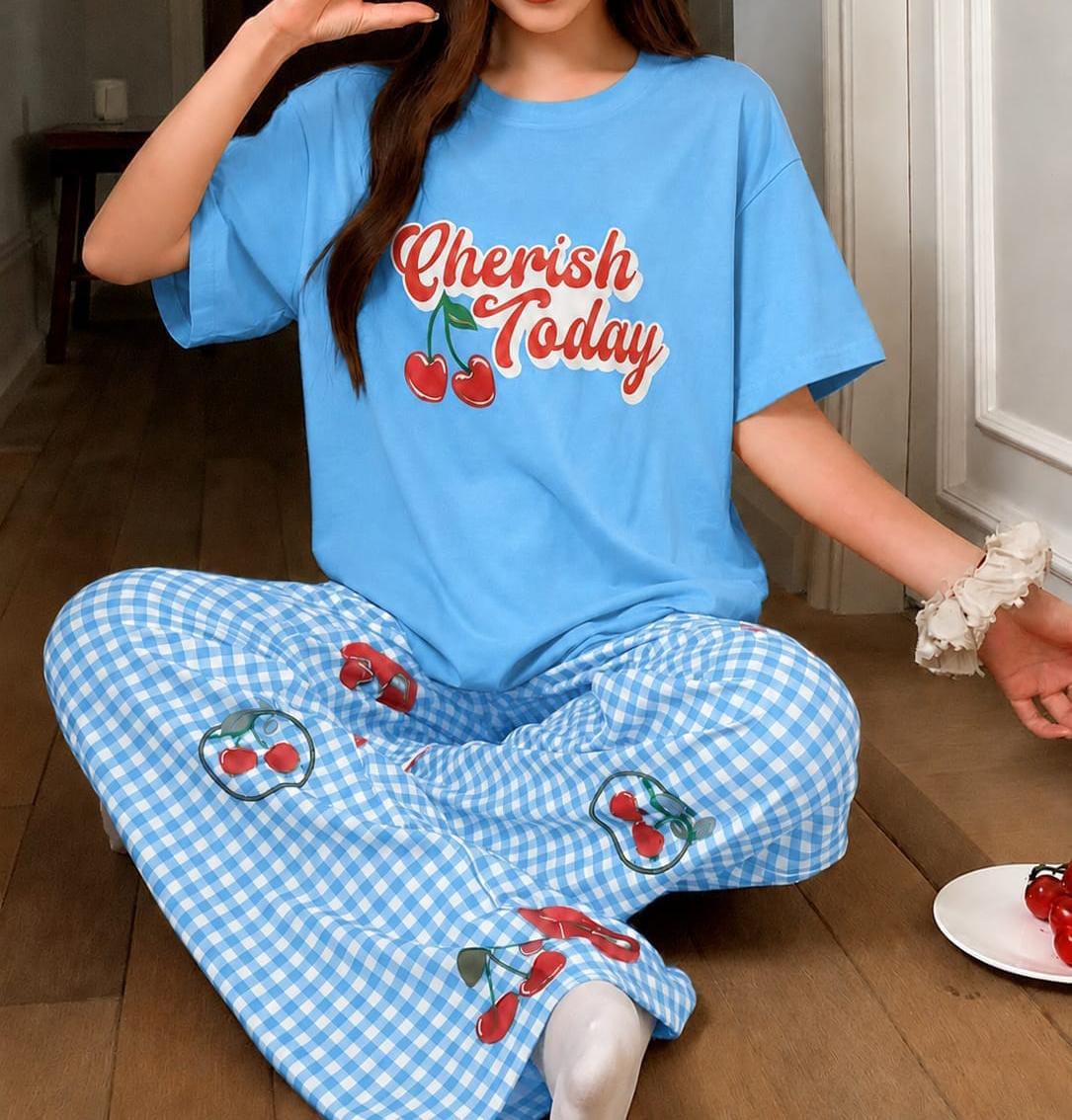 Cherish Today Printed Lounge Wear