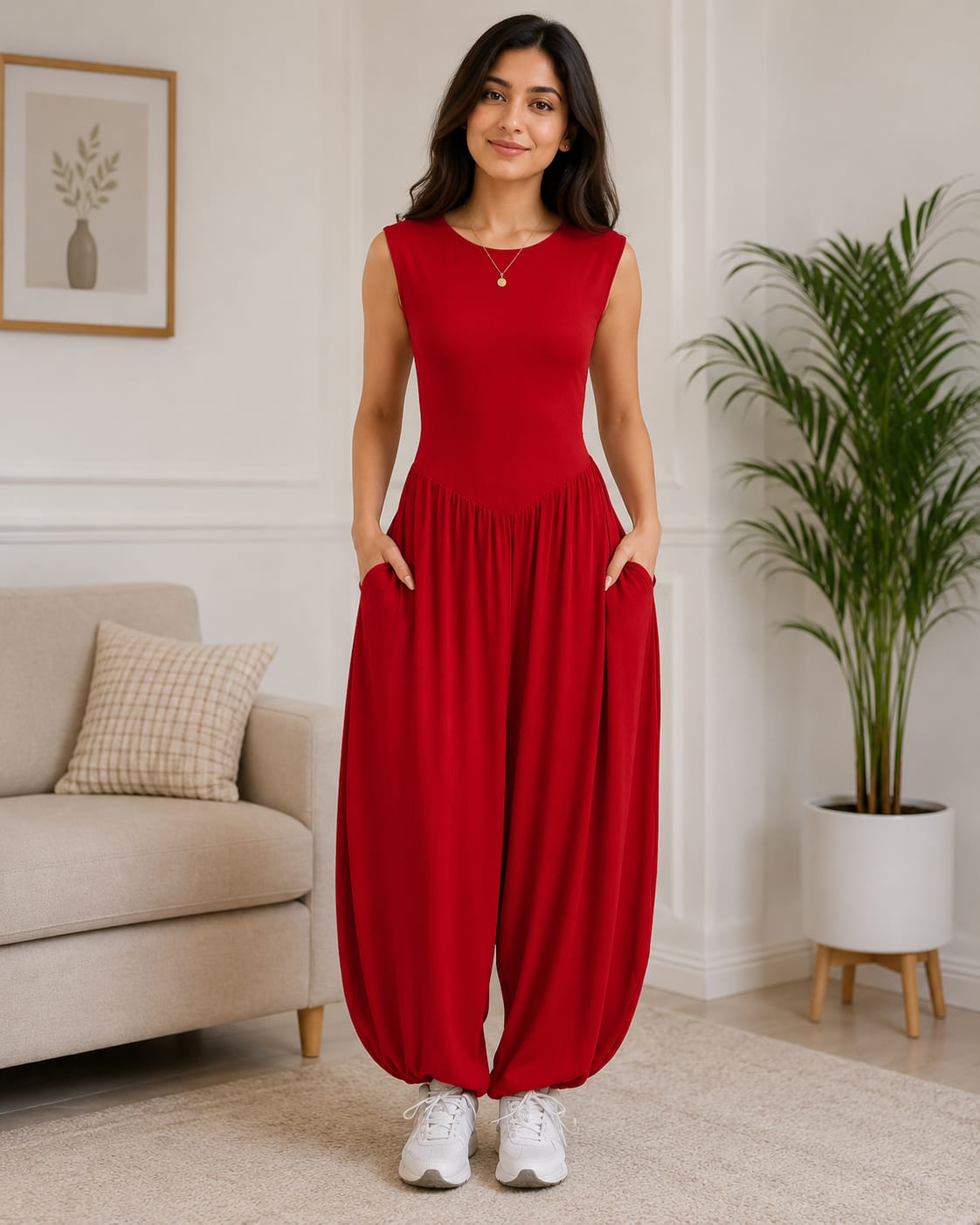 Crimson Breeze Outfit