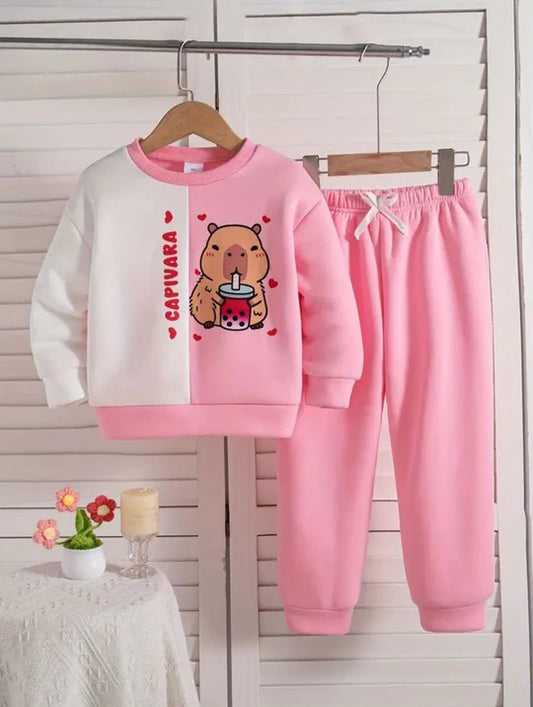 CAPIVARA HEART KIDS WINTER TRACKSUIT