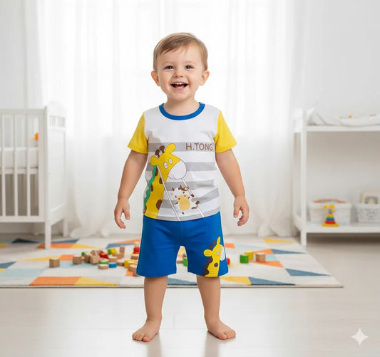 Zarafa Print Kids Short Wear
