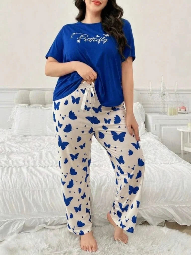 Butterfly Lounge Wear Set