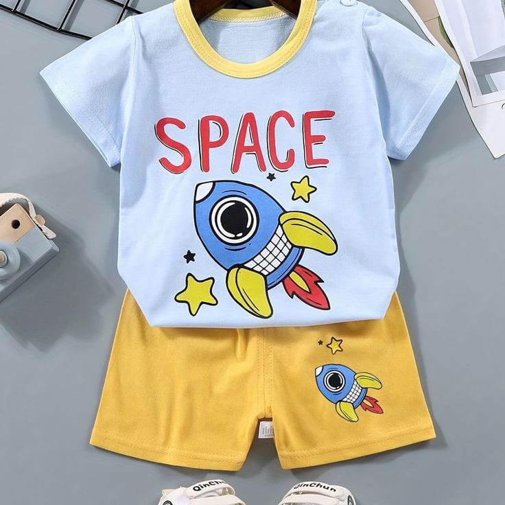 SPACE KIDS SHORT WEAR