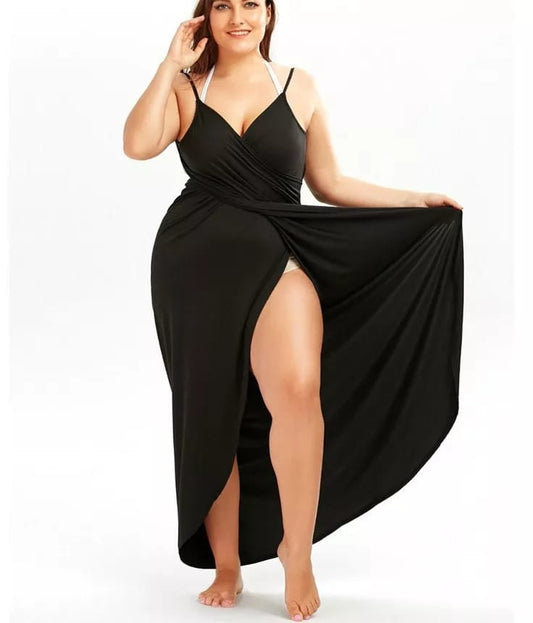 Comfortable Wrap Maxi