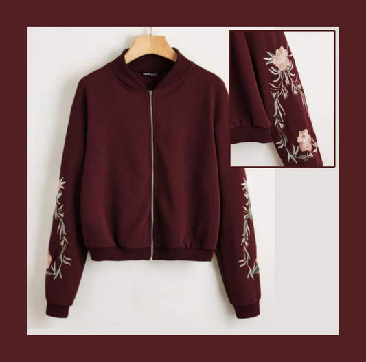 PREMIUM EMBROIDERED ZIPPER JACKET