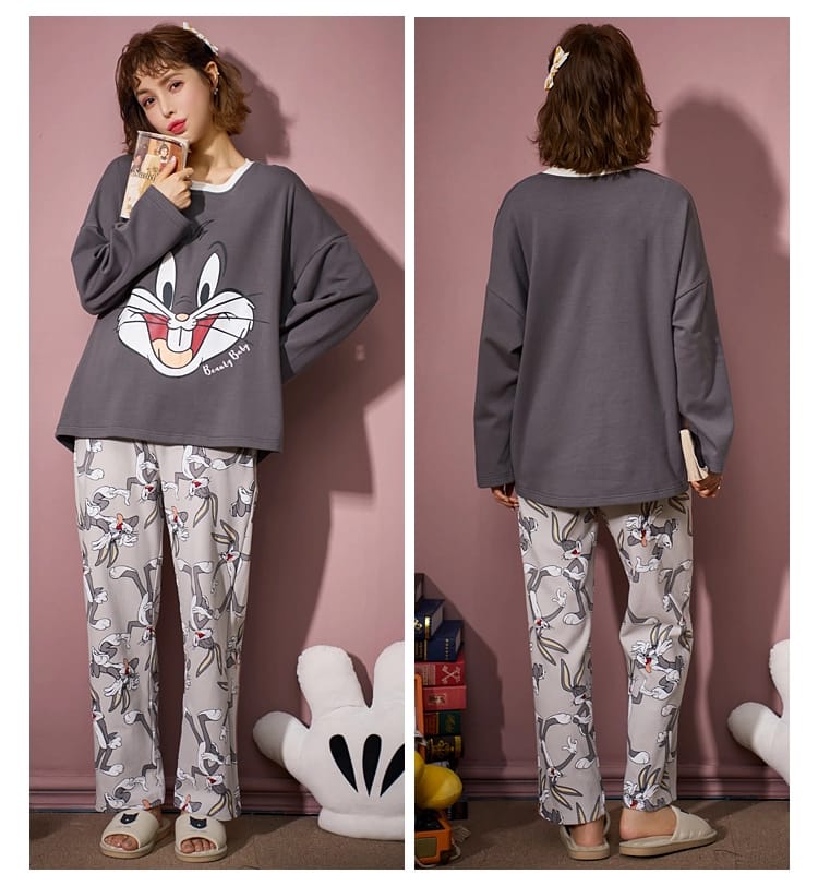 BUNNY SLEEPWEAR PAJAMA SET