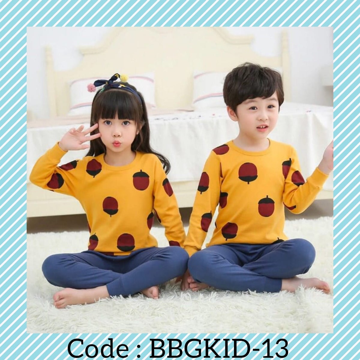 KIDS SLEEP WEAR SET (EACH DRESS) ----- KID-13