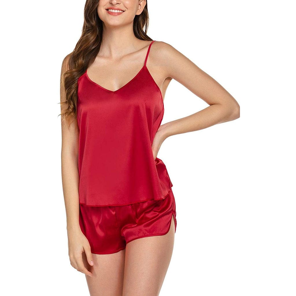 2 Pcs Polyester Cami set